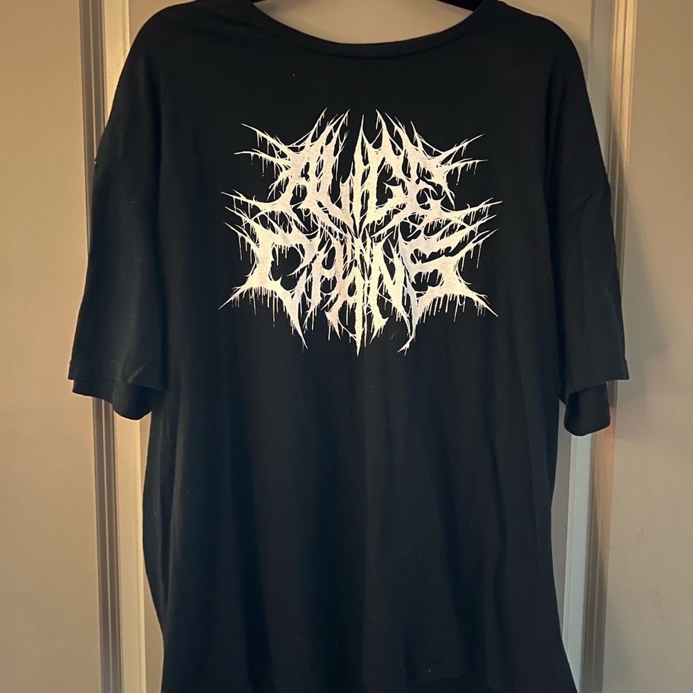 Alice In Chains Black Graphic T-Shirt